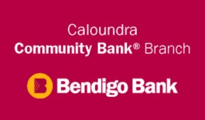 Logo Bendigo bank Caloundra Community bank branch